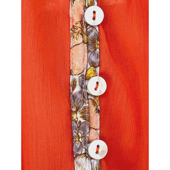 NWOT Free People Intimately Bali Sweet Nothing Mini Slip Dress Top Coral SMALL - Picture 9 of 12